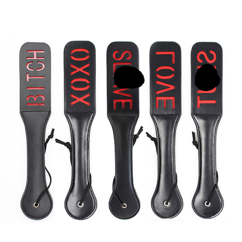 BDSM Spanking Leather Paddle Sex Toy For Couple Flirt