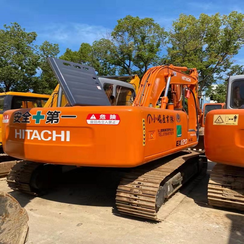 Б/у гидравлический гусеничный экскаватор Hitachi EX120, 12 тонн