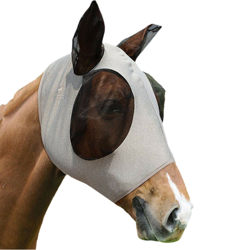 stretchy lycra mask soft and breathable Keeping your horse calm and comfortable