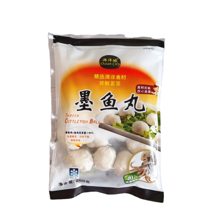 Вкусное качество, гарантия, замороженный мяч для морской рыбы для приготовления пищи