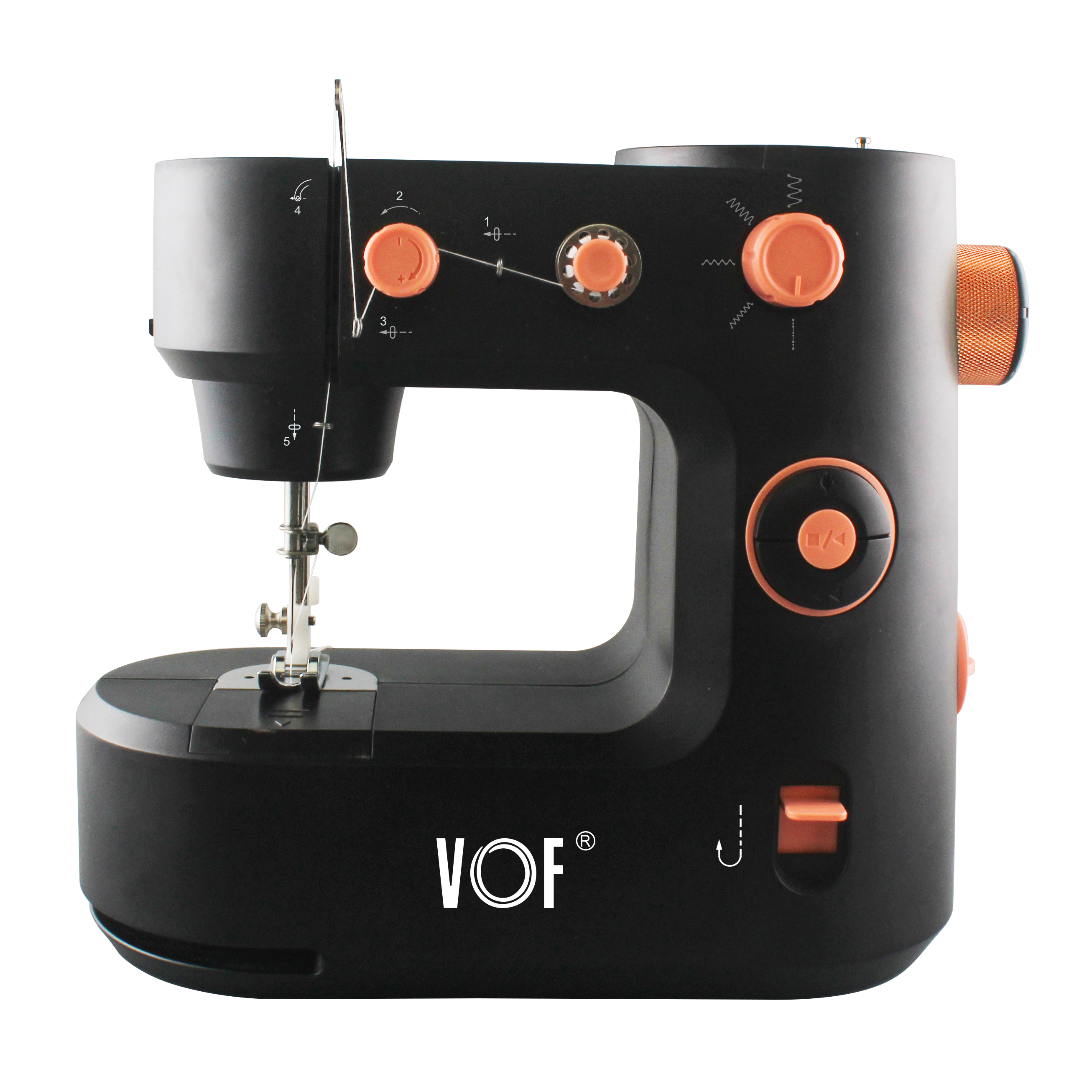 FHSM-398 5 Stitches Zigzag Sewing Machine Double Stitches Sewing Machine Easy Stitches Machine
