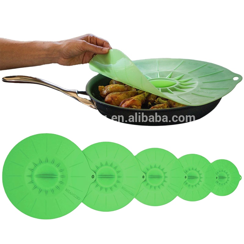 Здоровые и безвкусные многофункциональные круглые Sun Shaped силиконовые крышки всасывания