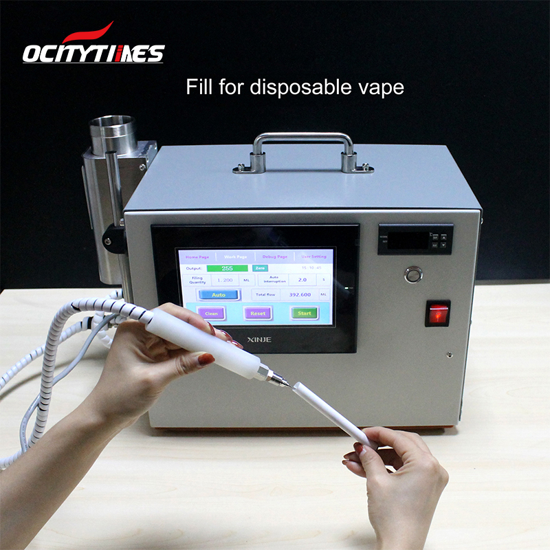 Don't need air compressor vape pen / vaporizer / cbd cartridge filling machine