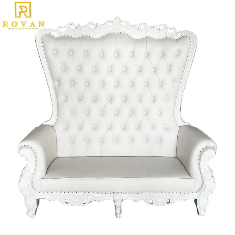 luxury royal throne wedding bride groom sofa king throne chair for party