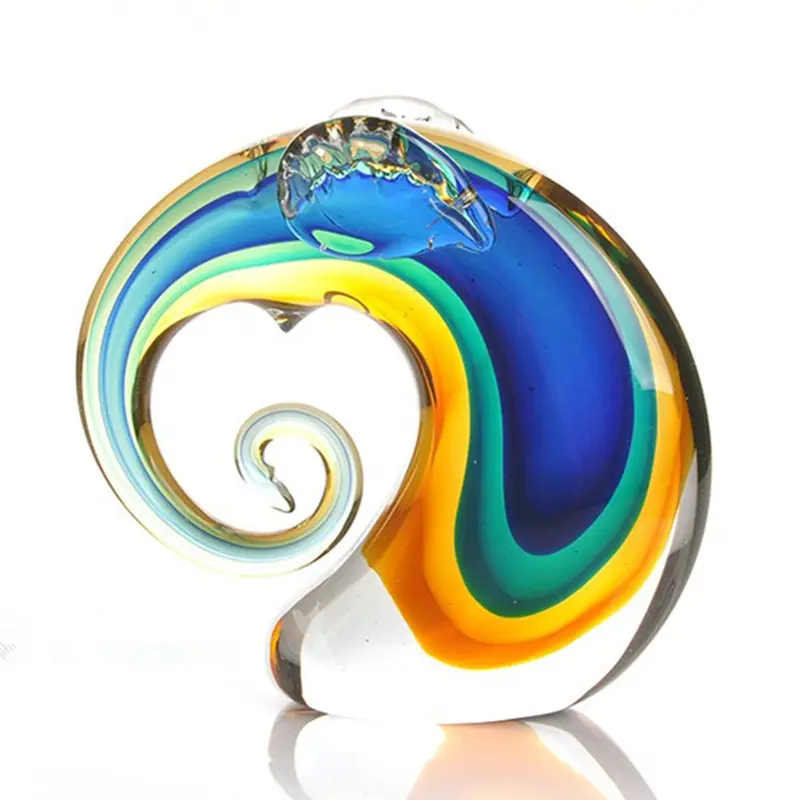 Lovely customized murano glass souvenir art