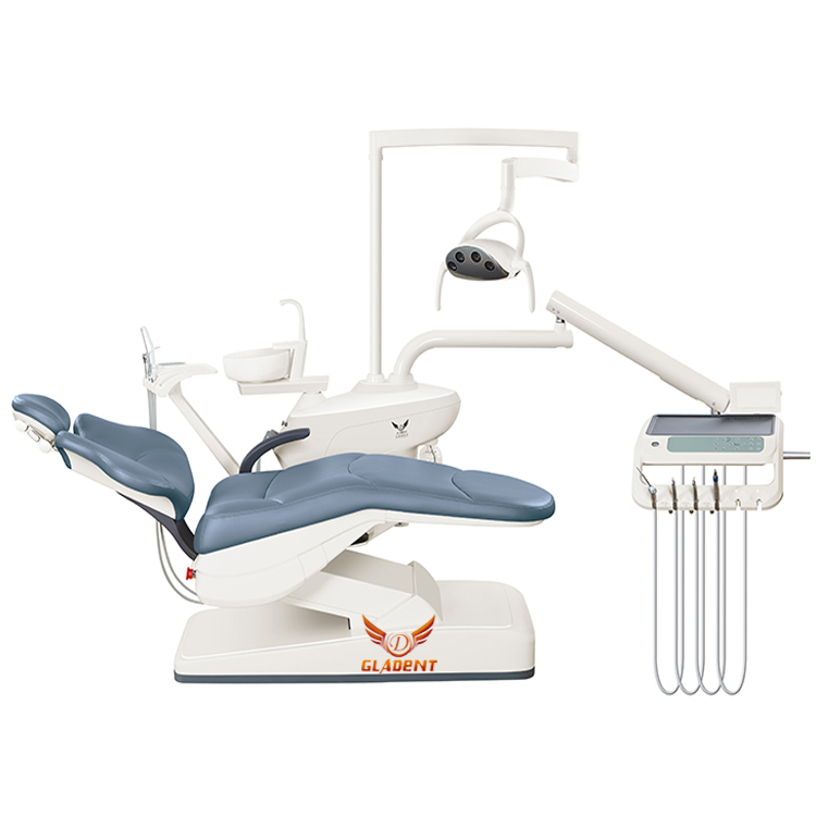 Chinese CE ISO Approved Disinfection Dental Unit GD-S800 With Fiber Leather Cushion Dental chair