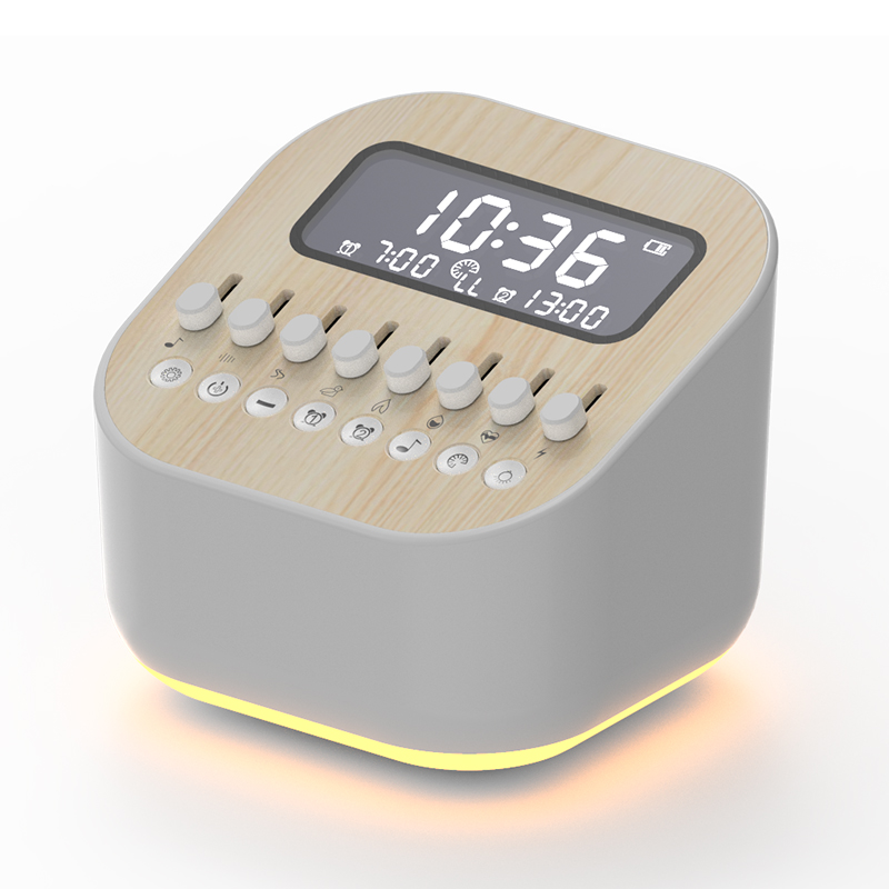 Оригинальные часы life sleep relax с таймером для путешествий, Детская Аккумуляторная батарея ночного цвета, маленькие белые часы, шумовая машина