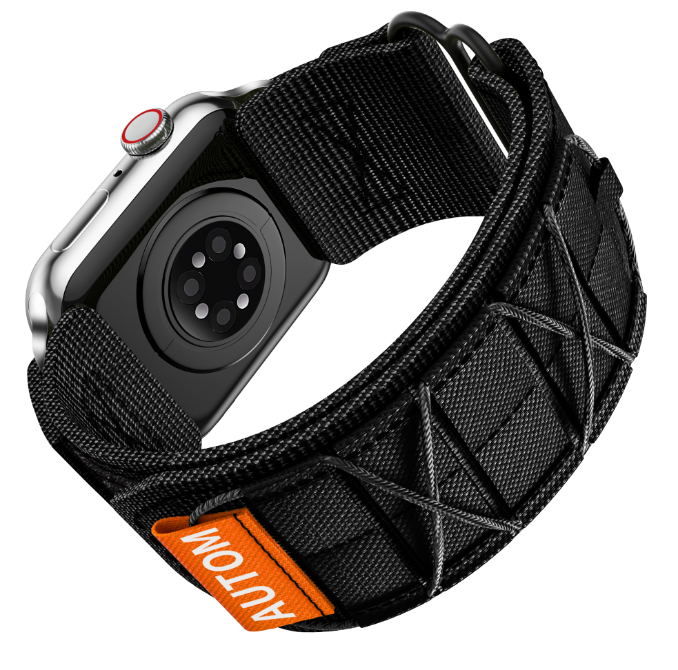 Ремешок нейлоновый для Apple Watch Band Series 8/7/6/5/4/3/2/1/SE, спортивный сплетенный браслет для 49 мм 42 мм/44 мм/45 мм 38 мм/40 мм/41 мм