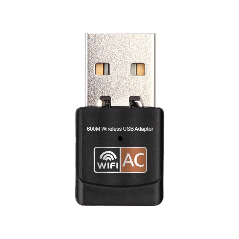 600 м Мини USB адаптер двухдиапазонный Realtek 8811 чип компьютерное программное обеспечение Внутренняя антенна Беспроводной Ethernet