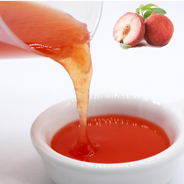 JIASHENG Peach concentrated jam Juicy peach pulp 1l FOR Fruit tea Milk tea shop wholesale raw materials OEM