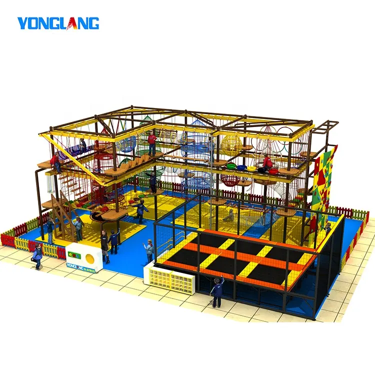 Cheap Price Indoor Jumping Castle Play Equipment Sale Parks Playing Area Fitness Trampoline for Children