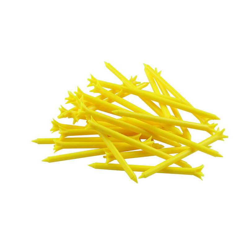 New plastic golf tees tee ball tees can be customized multi-color bulk
