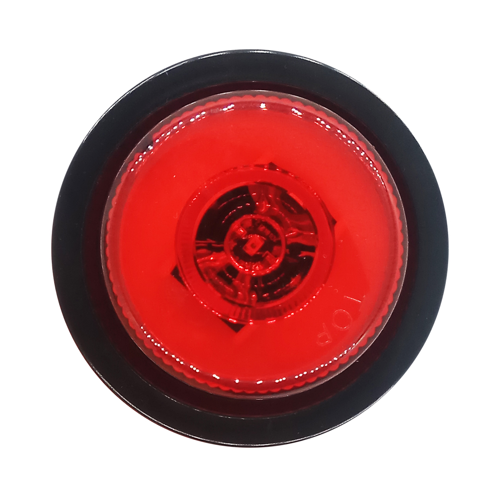 Модель SR-2.5-R/R-MC LED 2,5 дюймов 12 В, красные круглые габаритные огни для грузовиков