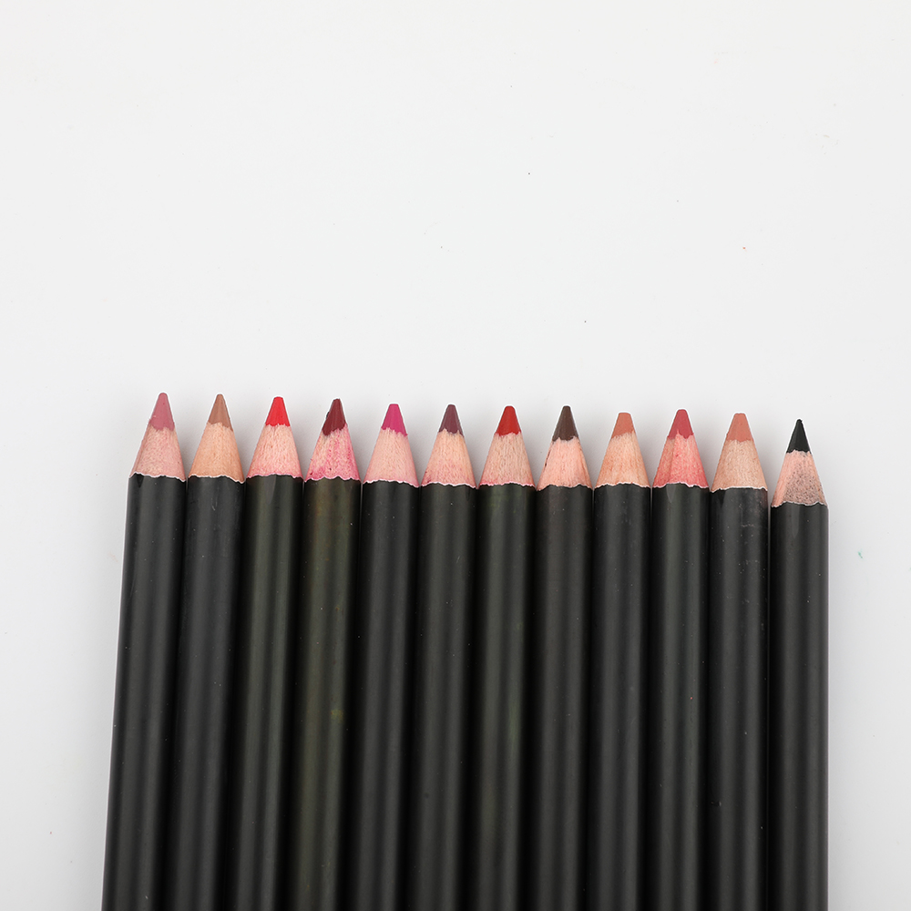 custom pigmented creamy nude brown vegan eye and lip liner gel vendor private label custum lipliner pencil in stock