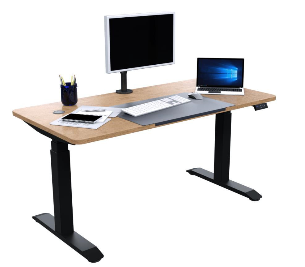 Single Motor Adjustable Height Desk Frame Electric Lifting Office Tables