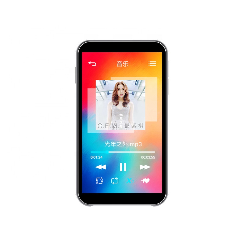 Mp4-плеер с сенсорным экраном и функцией Fm-радио, диктофоном, Bluetooth Mp4