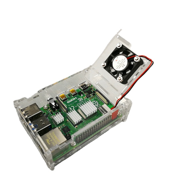 В наличии! Акриловый корпус Raspberry Pi 4 (крышка superstratum может быть перемещена) для корпуса Raspberry Pi 4