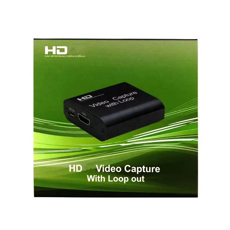 Карта видеозахвата 4K usb2.0 HD от производителя, коробка для видеозахвата в реальном времени, устройство для захвата без драйверов