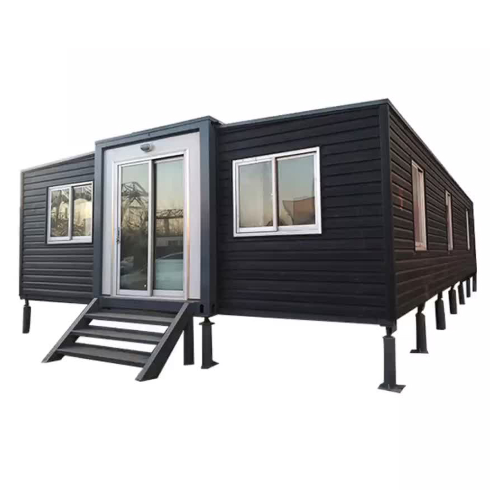 China factory seller expandable prefab beach house prefabricated homes in low price
