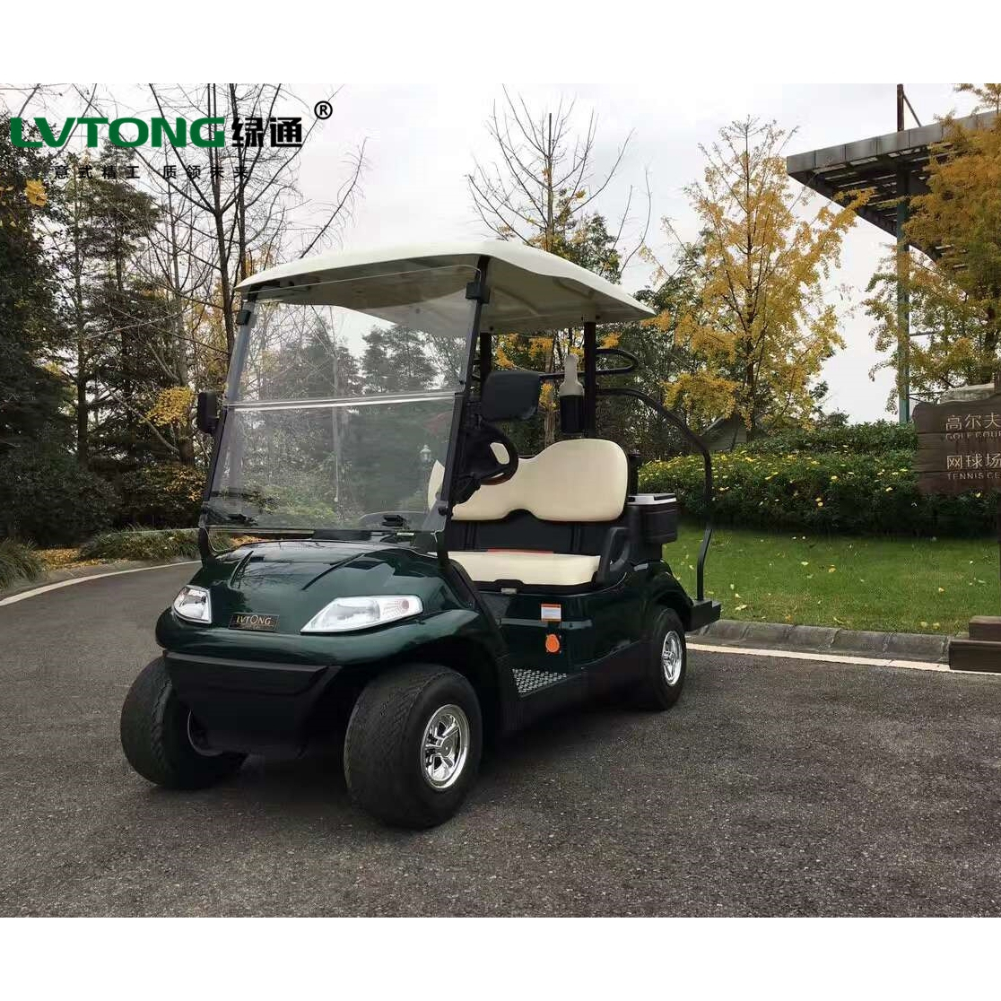 Hot Selling Factory Supply Fashionable And Durable 2 Seaters Electric Golf Car