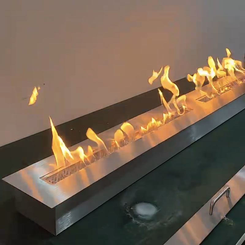 Modern Ethanol Fireplace 500/ 700/1000/1200 MM With Burning Real Flame Alcohol Fireplace