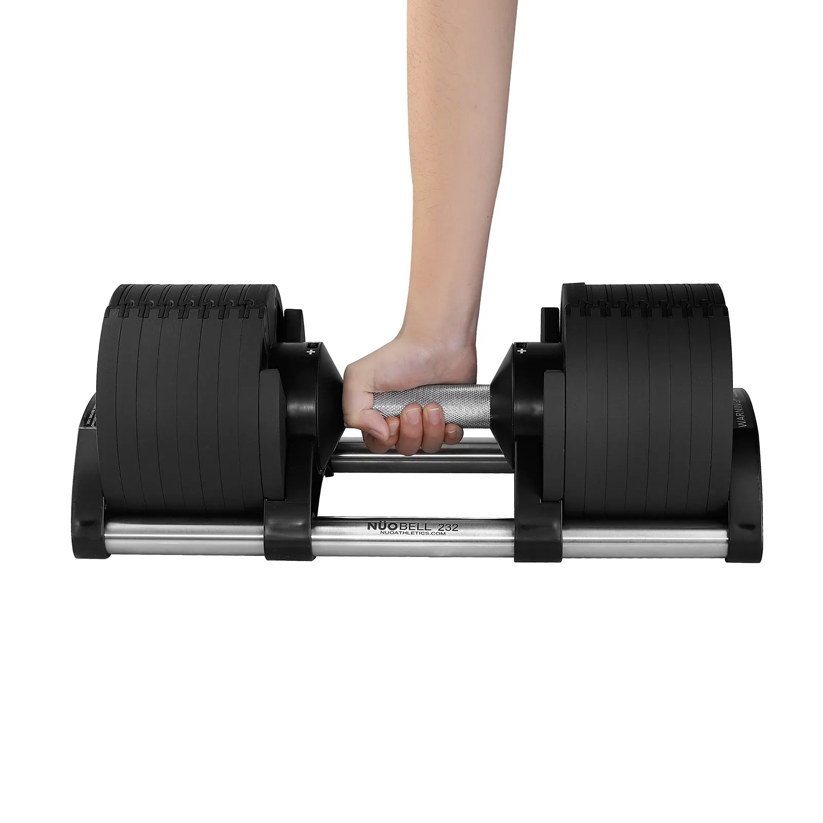 Gym Fitness Equipment New Automatic Adjustable Dumbbells 32kg Smart Dumbbell Nuobell 80lb