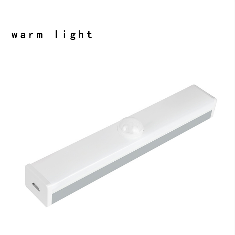 Amazon hot sale Smart Aluminum Alloy Simple fashion Punch-free Induction Lamp For Lighting Bathroom Closet