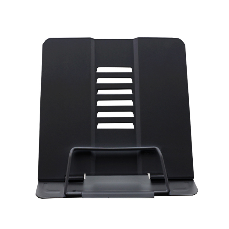 Portable Lightweight Bookends Adjustable Metal Book Stand Holder For Reading Sturdy In Office School Home