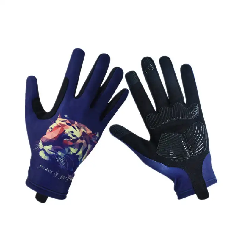 Wholesale Custom Thin Men Women Summer UV Ice Silk Touchscreen Outdoor Sports Summer Cycling Gloves