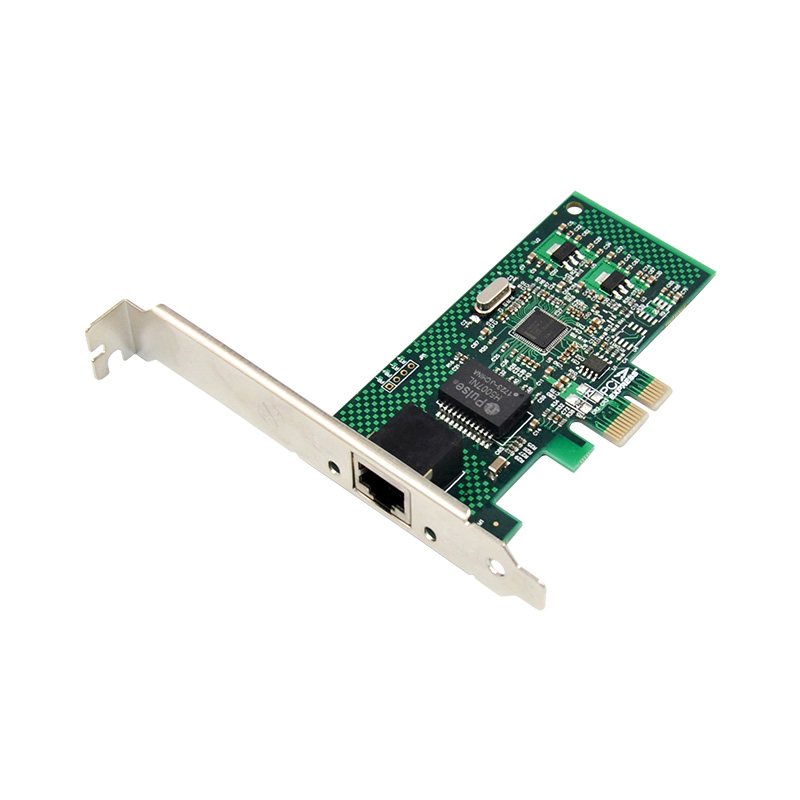 Чипсет Inte82574L PCI-E экспресс, RJ-45 1 порт, 1 Гб, совместима с сетевой картой