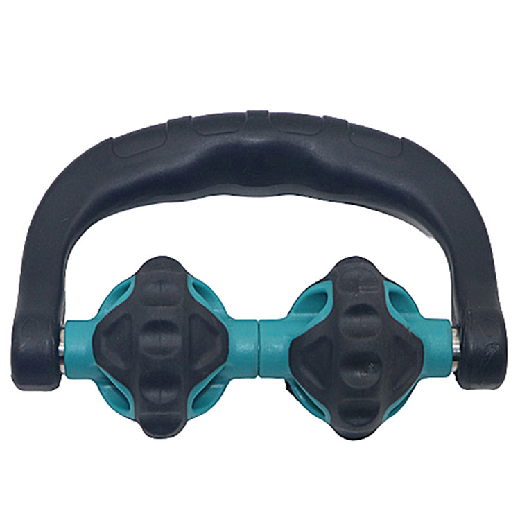 Portable Handheld Fitness Tool Yoga Pilates Sports Arm Neck Leg Muscle Relaxer Massager Roller