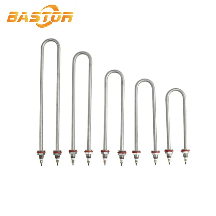 stainless steel Industrial electric tubular tube heating element u type coil heater