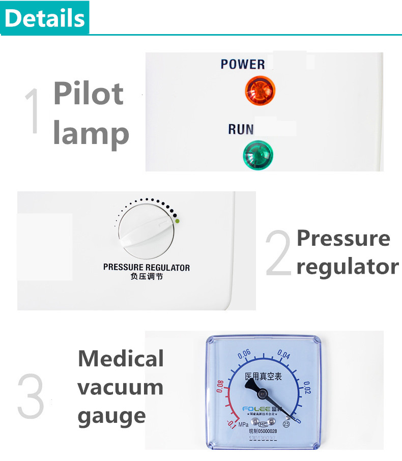 Disposable saliva electrical sputum suction apparatus device suction machine