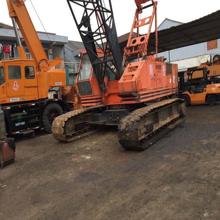 Хорошее качество б/у гусеничный кран Hitachi KH180 50 тонн для продажи
