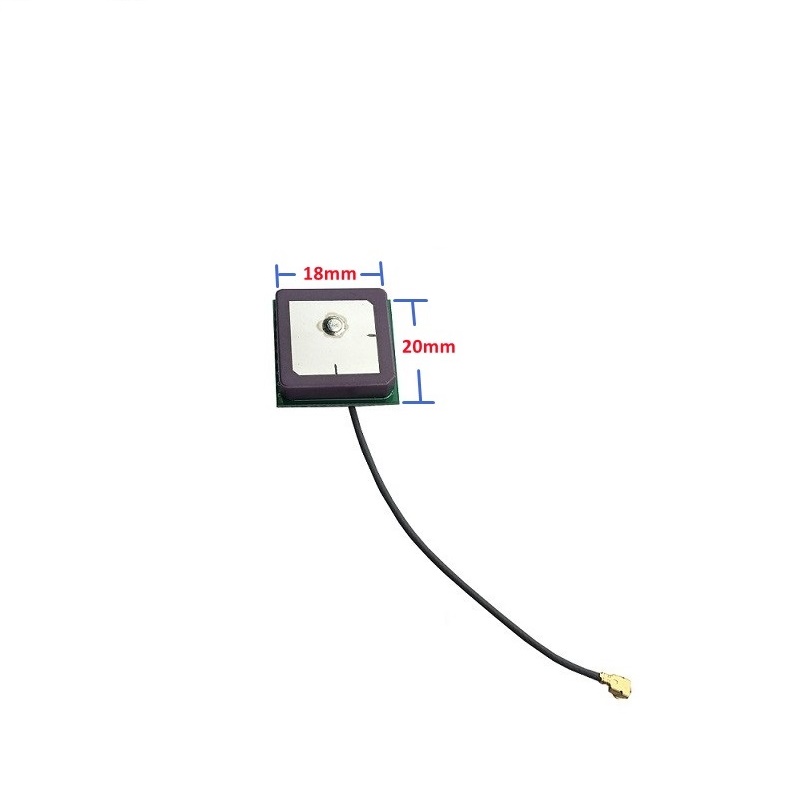 Микро-радиочастотная керамическая антенна 0dbi uhf 18*18 мм 5 см-2 м Диапазон считывания sma MMCX ipex маленькая радиочастотная антенна для встроенного модуля Android