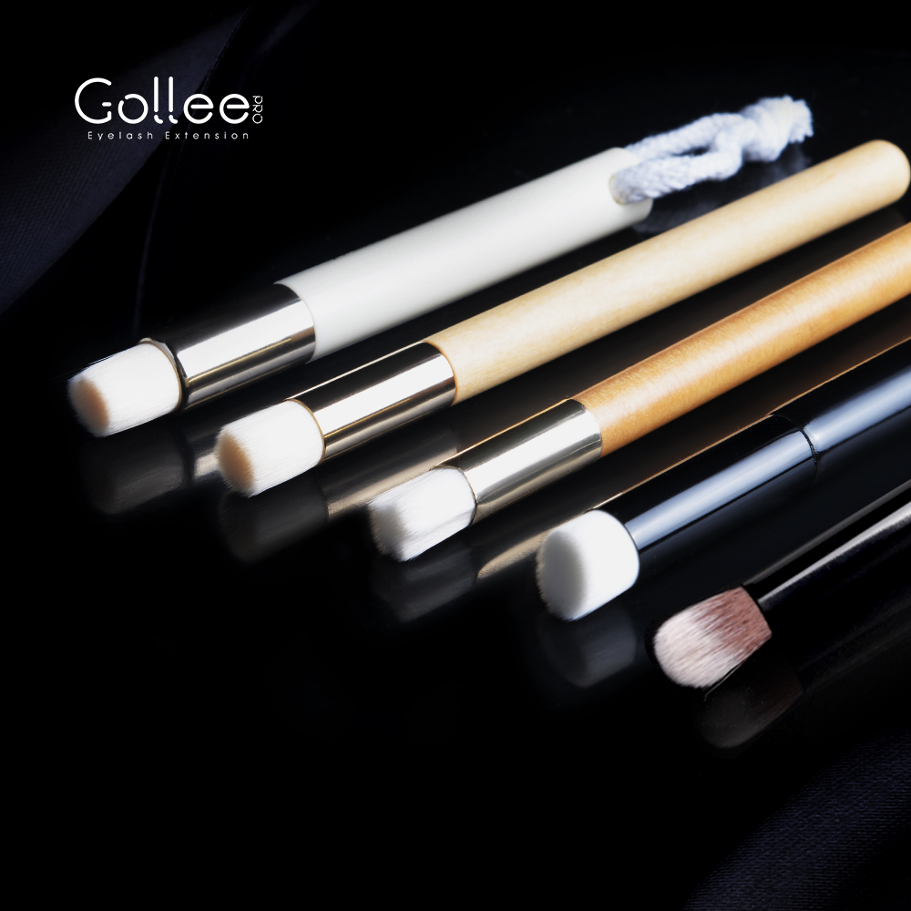 Инструмент для мытья Gollee Soft Private Label, многоразовая пена с деревянной ручкой, деревянная бутылка для пены и мытья шампуня, щетка для ресниц