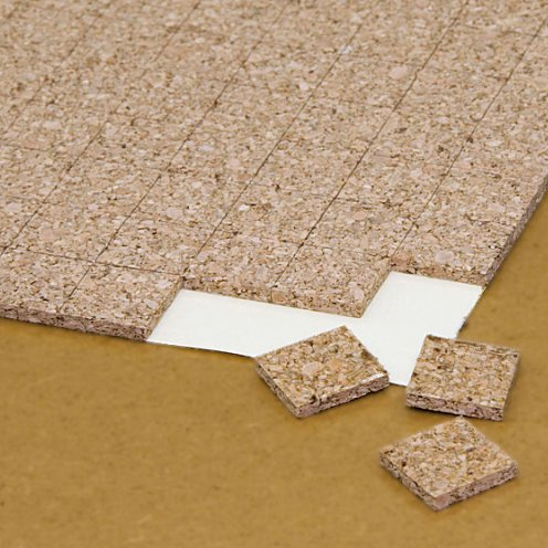 18*18*3mm adhesive cork pads glass shipping pads for glass separator packing customized size available