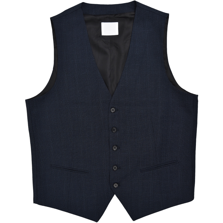Wholesale Custom Waistcoat Men Formal Suit Work Vest