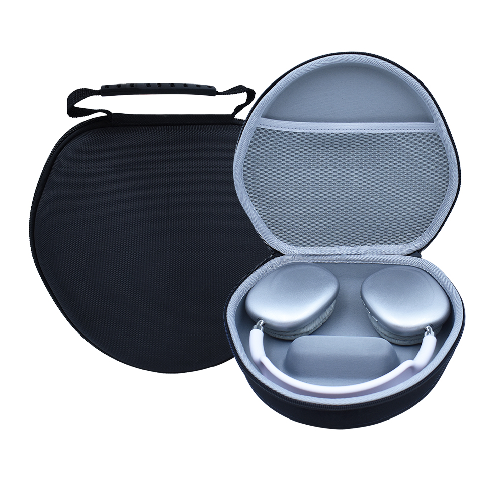 Universal Hard Shell Shockproof Headset Storage Case Protective Apple AirPods Max Headphone Bag With Comfortable Hand Strap