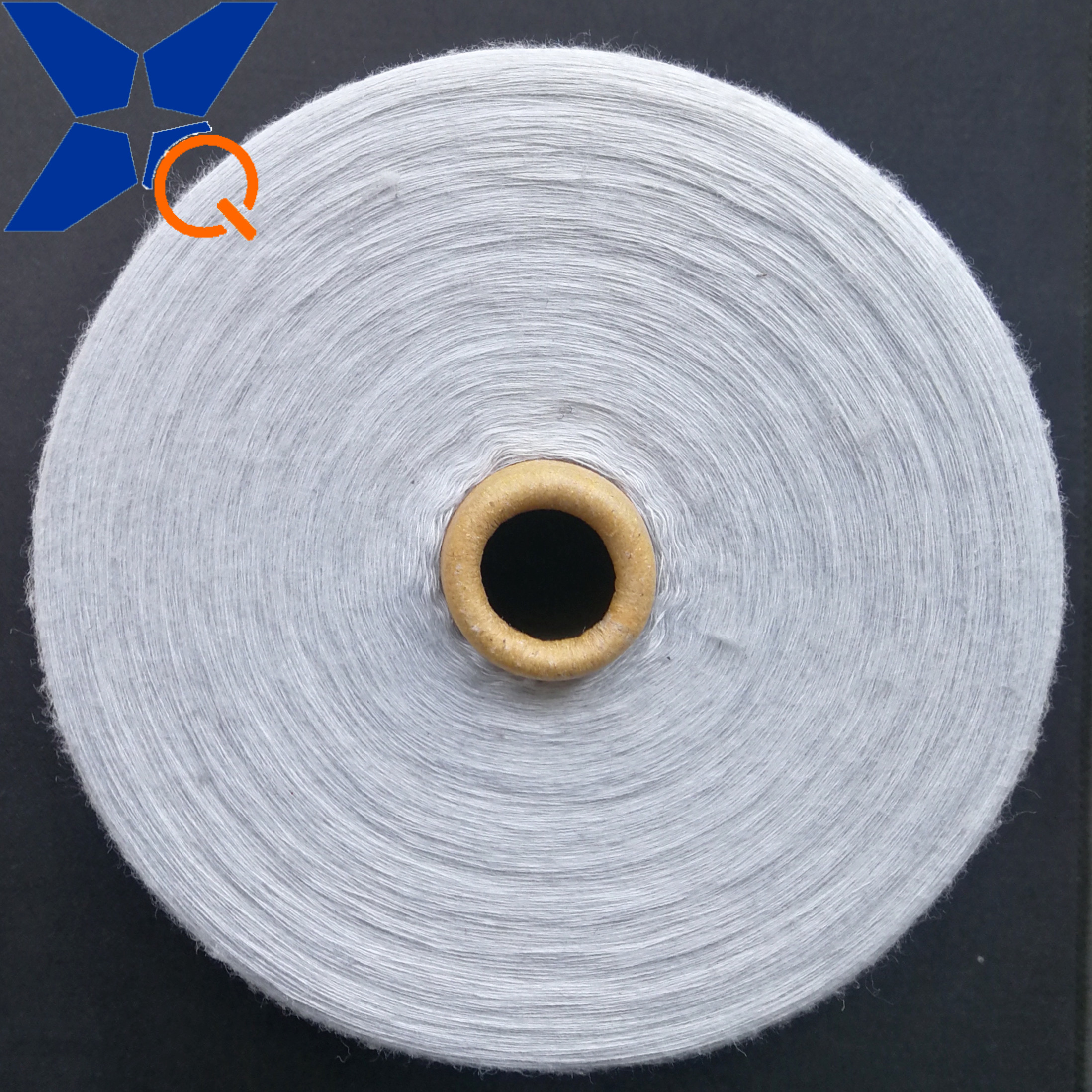 Штапельное волокно из нержавеющей стали Ne30/1ply 20%, смешанное с 80% длинным штапельным волокном из хлопка для проводящих антистатических тканей и одежды