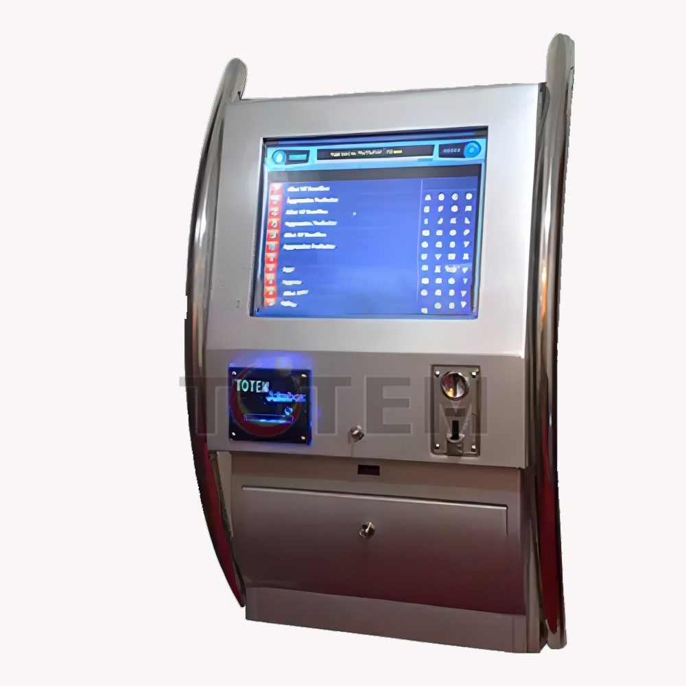 Настенная система jukebox с аудио и видео оборудованием