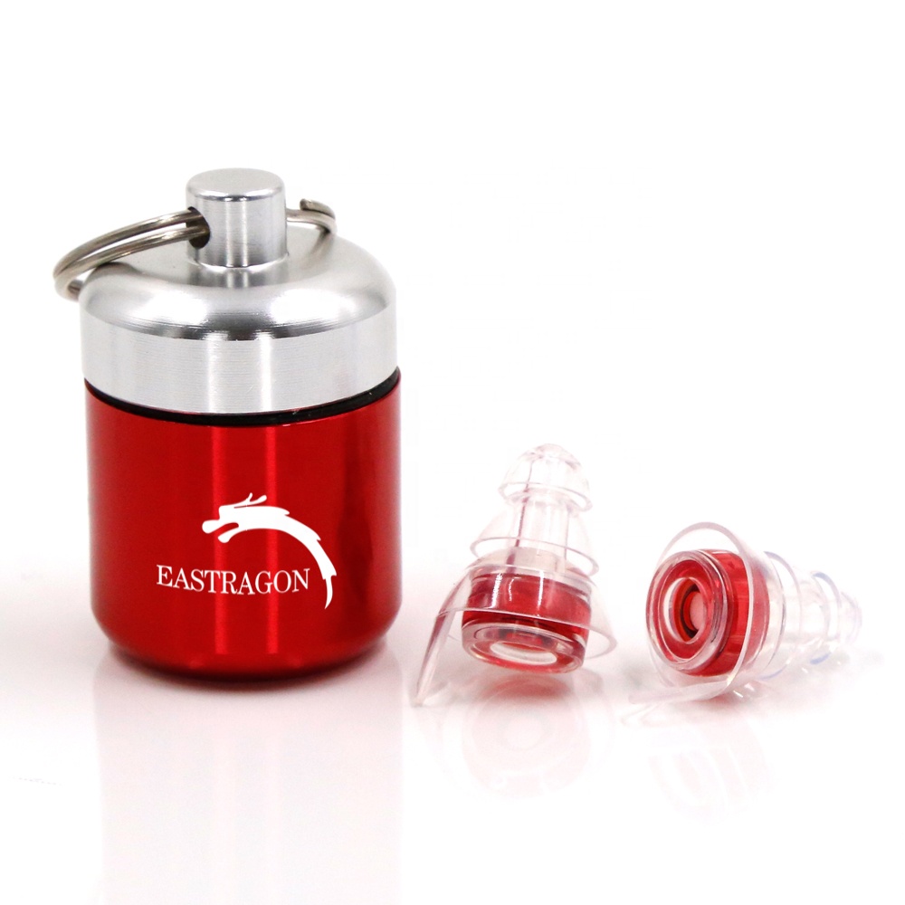 Ansi Ce Noise Reduction Filter Earplugs Hearing Ear Protection Plug for DJ