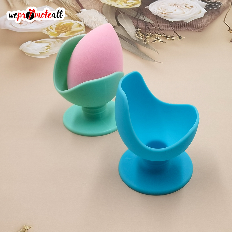 Wepromoteall Silicone Makeup Sponge Holder Makeup Sponge Holder Case Silicone Bob Sponge Holder