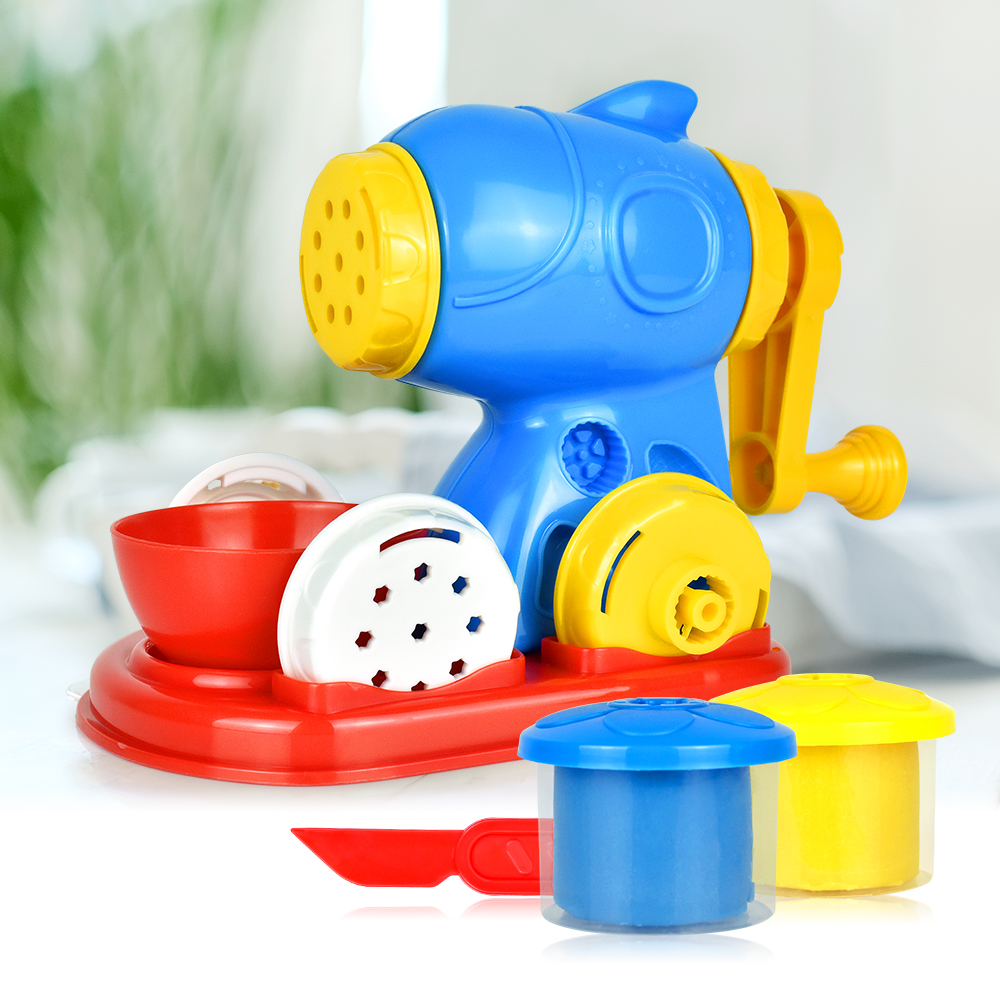 AKIACO Funny non-toxic diy color noodle clay machine for kids
