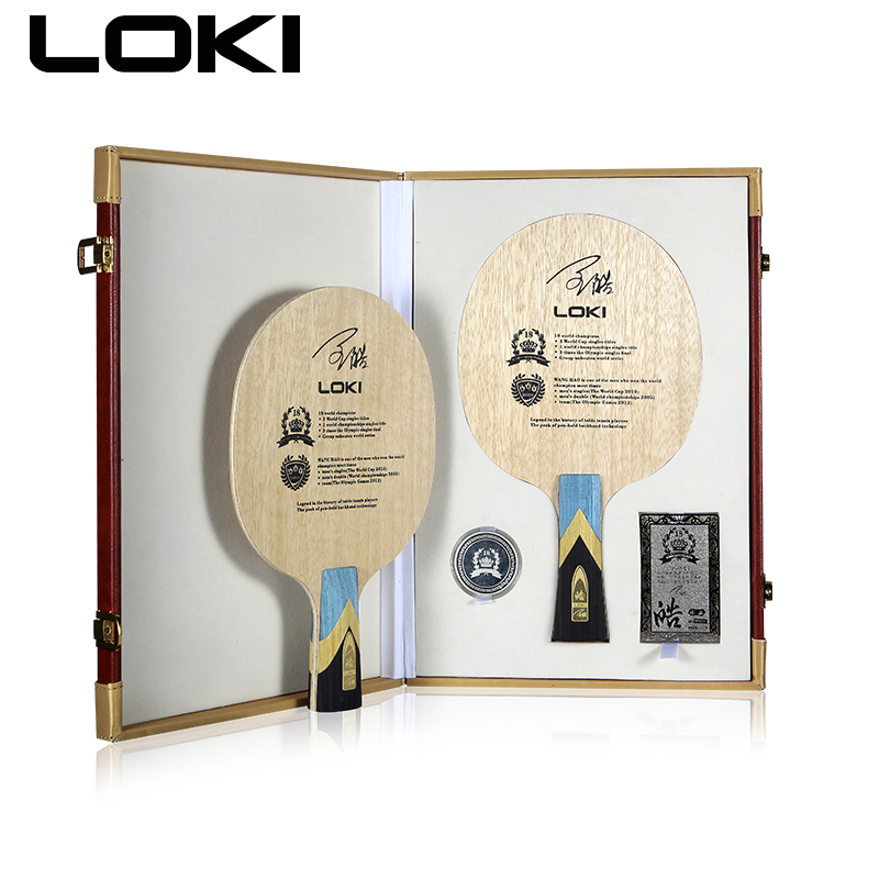 LOKI Оптовая Продажа Лучшая цена Wang Hao Honor настольный теннис лезвие настольный теннис ракетки