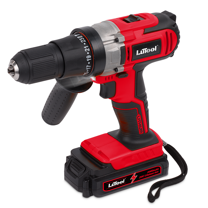 LUTOOL M1 drill machine 20V power lithium cordless electric drill tool