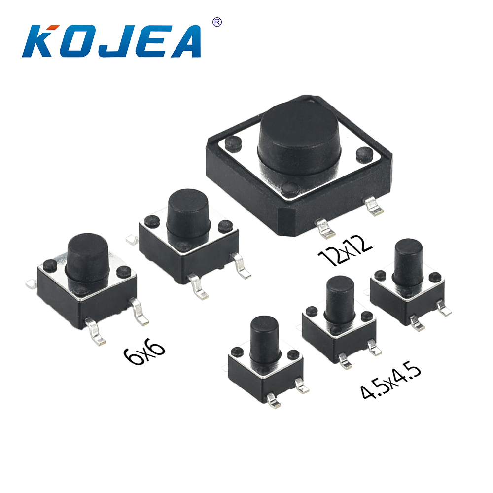 6x6 сквозных отверстий типа 4,5x4,5 dip тактильный переключатель 12x12 SMD тактовый кнопочный переключатель