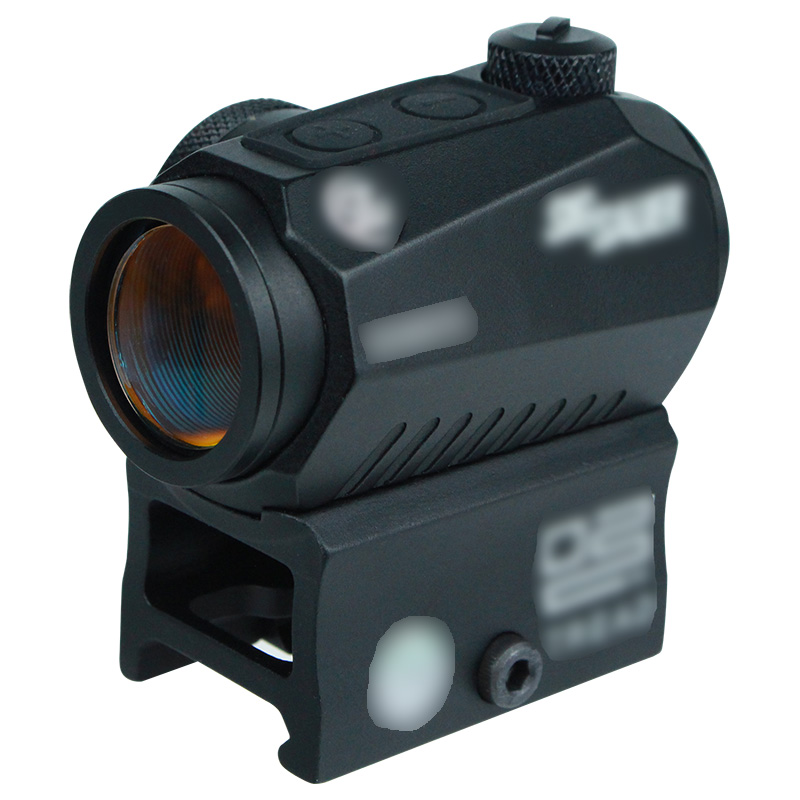 Holosun-Tactical Compact Red Dot Sight Reflex, высокое и низкое крепление, 2 МОА, 1x20 мм, 20 мм