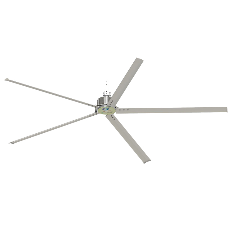 Giant HVLS Ceiling Fan Cooling Ventilation for Shopping Mall Cooling