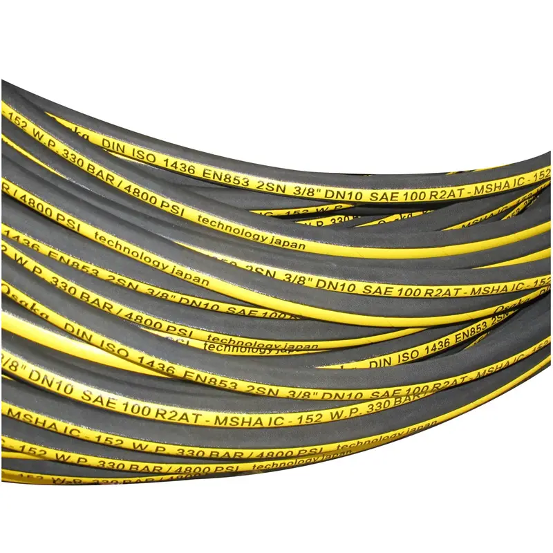 3/8 1/2 inch power flex press hydraulic hose manufacturer and connection in rubber price list flexible